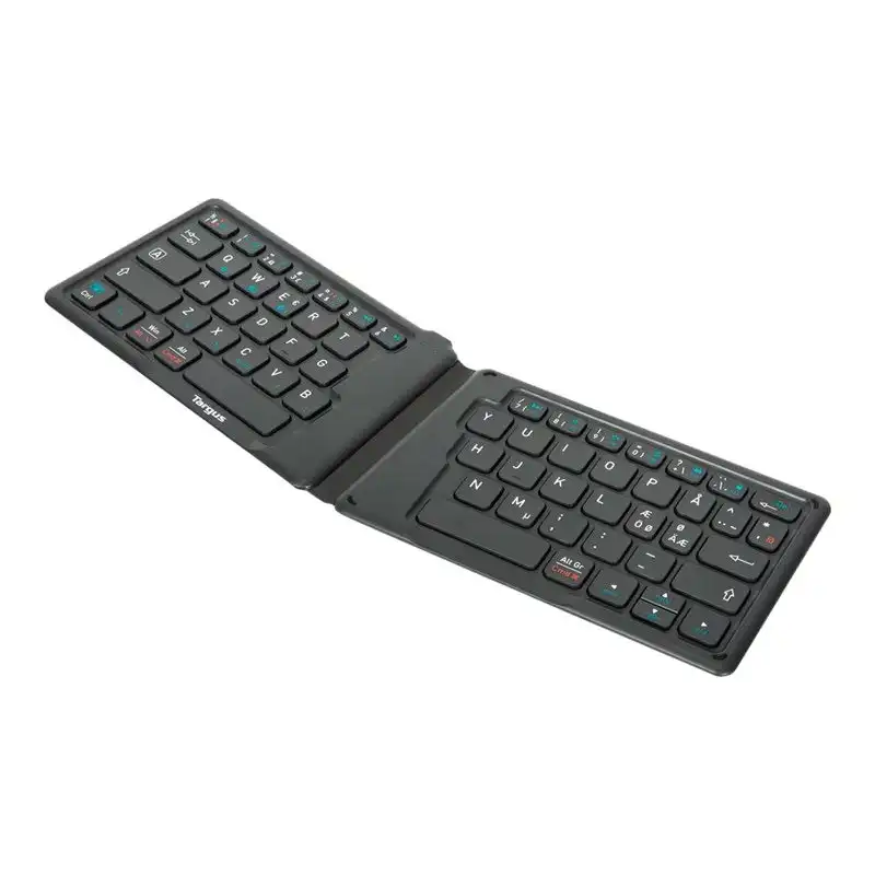 Targus - Clavier - antimicrobienne - sans fil - Bluetooth 5.1 - QWERTY - Nordique - noir - B2B (AKF003NO)_1